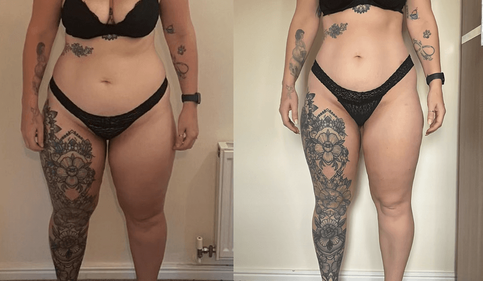 Before and after — client 3