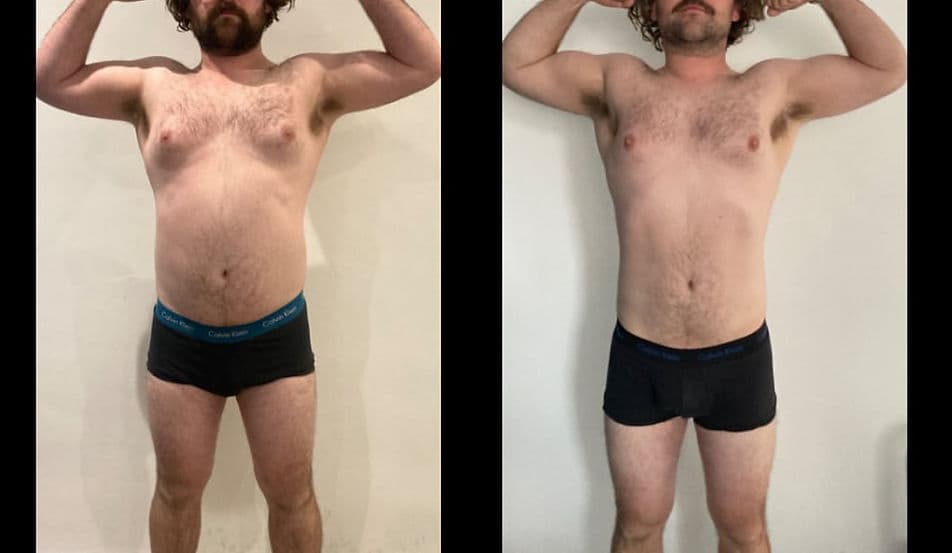 Before and after — client 4